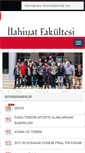 Mobile Screenshot of ilahiyat.gumushane.edu.tr