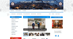 Desktop Screenshot of gumushane.pol.tr