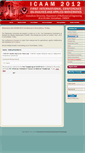 Mobile Screenshot of icaam2012.gumushane.edu.tr